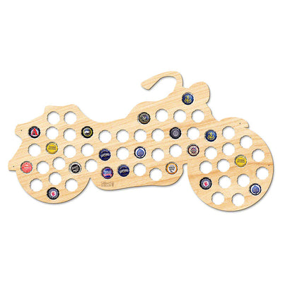 Easy Rider Motorcycle Gifts Beer Cap Map